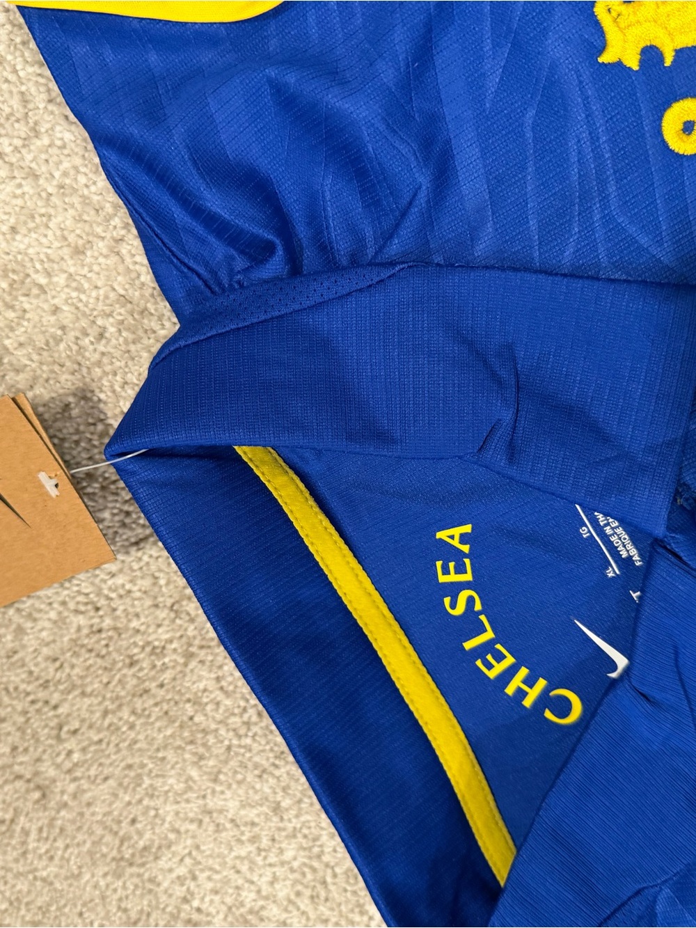Nike Chelsea home blue 26/27 slim fit soccer jersey - Picture 4 of 5